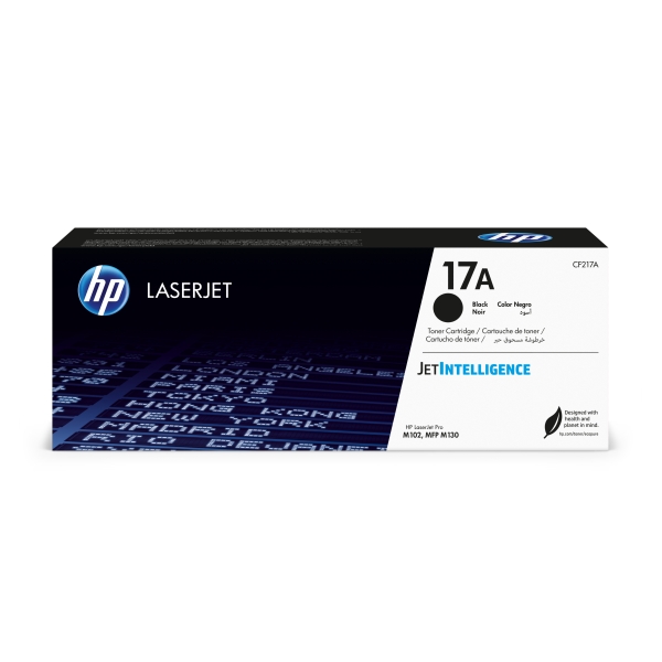 HP Toner 17A für LJ Pro MFP M130  (CF217A) schwarz,